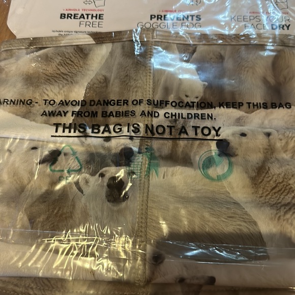 Balaclava Airhole Junior Balaclava Polar Fleece  Neck Gaiter polar bears - Picture 6 of 8